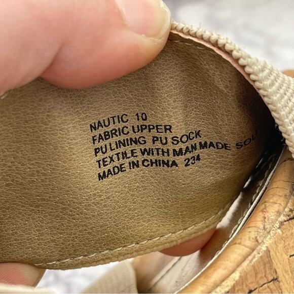 Madden Girl, Cork Wedge Sandals. Size 10. 1” Platform 4.5” Wedge. - Picture 4 of 7